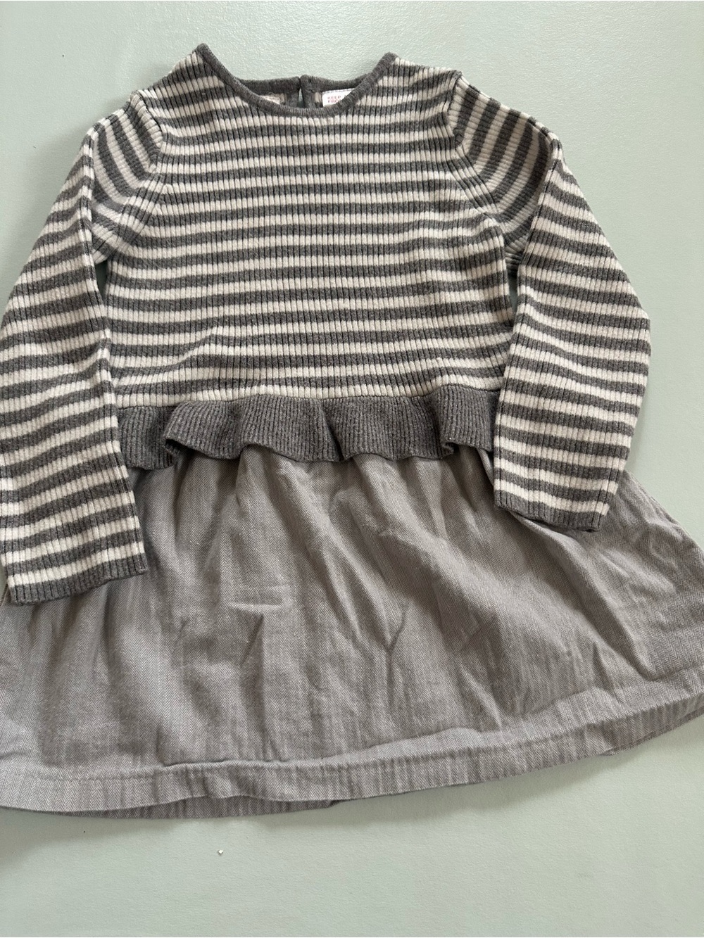Zara Gray sweater Dress